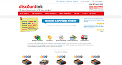 Desktop Screenshot of discountink.com.au